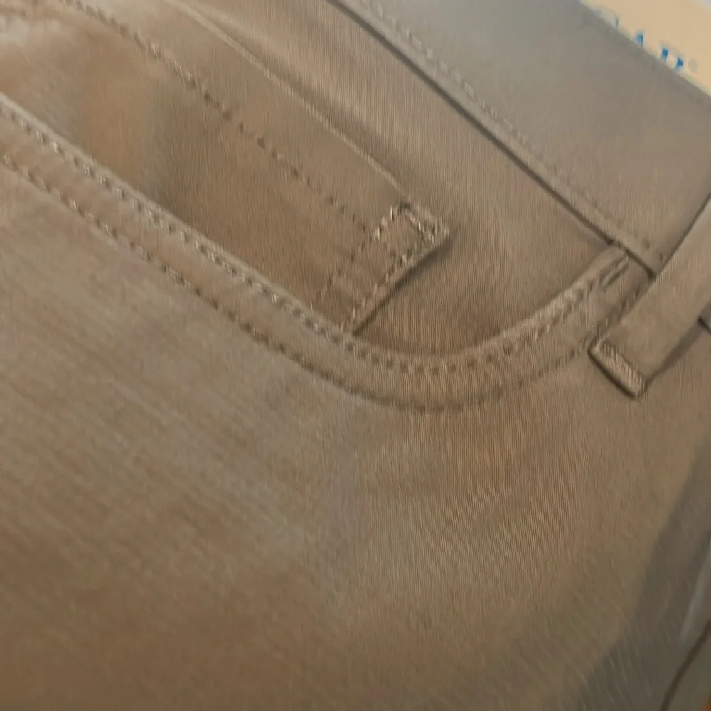 Haggar active series pants NWT travel 5 pocket slim 36x34 green khaki-olive flex